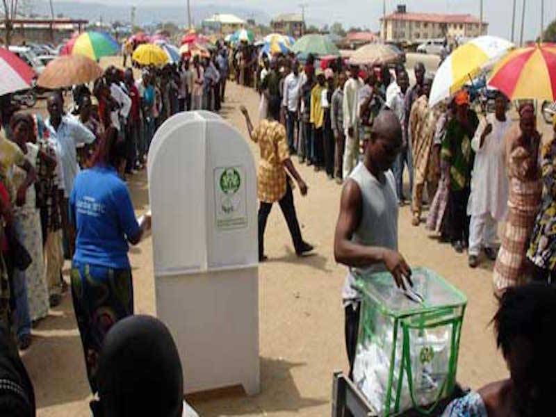 •A polling unit in Osun