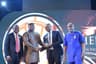 L-R: Managing Director, Shell Nigeria Exploration and Production Company, Bayo Ojulari; Chairman Senate Committee on Petroleum Resources Upstream, Albert Akpan; Managing Director, Shell Petroleum Development Company and Country Chair, Shell Companies in Nigeria, Osagie Okunbor; and Managing Director, Shell Nigeria Gas, Ed Ubong, at the presentation of the Excellence in Corporate Social Responsibility Award to Shell Companies in Nigeria at the 2020 edition of the Nigeria International Petroleum Summit in Abuja on Monday, Feb. 10, 2020

