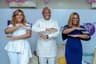 L-R:  CEO, Linda Ikeji TV, Linda Ikeji; Managing Director/CEO, Fidelity Bank Plc, Nnamdi Okonkwo, Founder/CEO, House of Tara International, Tara Fela-Durotoye at â€œGiving her Wingsâ€; a platform to mentor, build and connect young women entrepreneurs, organised by the Bank in Lagos on Friday, March 6, 2020.