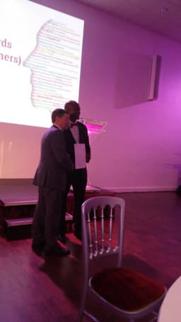 Ademola Samuel Oluwaranti award presentation