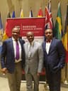 Chief Leemon Ikpea, Chairman/Chief Executive Officer Lee Engineering and Construction Company, on Thursday, March 30, 2017, graduated from Harvard Business School Owner President Management (OPM) 49 programme, in Boston, Massachusetts, United States.  Pictures show Chief Ikpea, friends and colleagues at the graduation ceremony. 