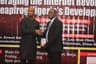 It was a night of fun, glamour and intellectual feast as the Nigerian Online Merit Award (NiOMA) lands with a BANG! The event was held on 13th July 2018 at the Function Suite of Lagos Sheraton Hotel, Ikeja. Photo shows Awardees receiving their various awards.
