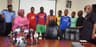 Photo shows  rescued kidnapped Lagos students in Lagos.
