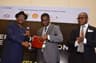 L-R: The Executive Secretary, Nigerian Content Development and Monitoring Board, Mr. Simbi Wabote; Social Performance Adviser, Shell Nigeria Exploration and Production Company (SNEPCo), Hope Nuka; and the Minister of State for Petroleum Resources, Dr. Ibe Kachikwu at the opening session of the 2019 Annual Conference and Exhibition of the Oil and Gas Trainers Association of Nigeria in Lagosâ€¦ on Monday, April 22, 2019.