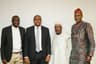Lâ€“R: External Relations Manager, Shell Nigeria Gas (SNG), Tunde Olaleke; SNGâ€™s Managing Director, Ed Ubong; President, Manufacturers Association of Nigeria (MAN); Mansur Ahmed; and MANâ€™s Director General, Segun Ajayi-Kadir, during a visit to SNG to discuss cleaner, reliable and affordable energy supply to industries and manufacturing plants in Nigeria . . . in June 2019.