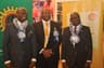 L-R: Managing Director, Nigeria Liquefied Natural Gas Limited, Tony Attah; Country Chair, Shell Gabon, Osa Igiehon; and Managing Director, Shell Nigeria Exploration and Production Company, Bayo Ojulari, at the Shell stand during the opening ceremonies of the 2017 edition of the Society of Petroleum Engineers annual conference and exhibition in Lagosâ€¦ on Monday, July 31, 2017.