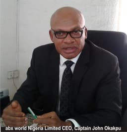 abx World Nigeria Limited CEO, Captain John Okakpu.