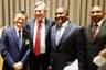 L-R: Jack Ma, Founder & Executive Chairman of Ali baba Group; Gordon Brown, former British Prime Minister and UN Special Envoy for Global Education; Aliko Dangote, President/CE, Dangote Group and Dr. Abdu Mukthar, Group Chief Strategy Officer at United Nations Education Commission launch of 'The Learning Generation' presented to the UN Secretary General Ban Kim Moon at the UN Headquarters in New York
 

