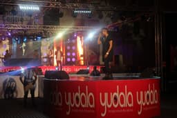 Humble Smith performing on 2nd october 2016 at the yudala zero gravity held at landmark centre Oniru.