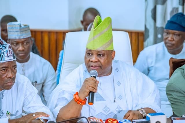 PDP Chairmanship: I stand by the PDP Constitution ? Adeleke