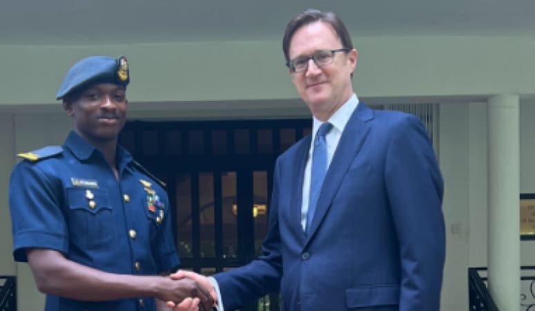 Nigerian Flying Officer wins UK Royal Air Force’s top honour