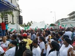 Rivers: ?Election must hold?, protesters storm RSIEC, chant songs