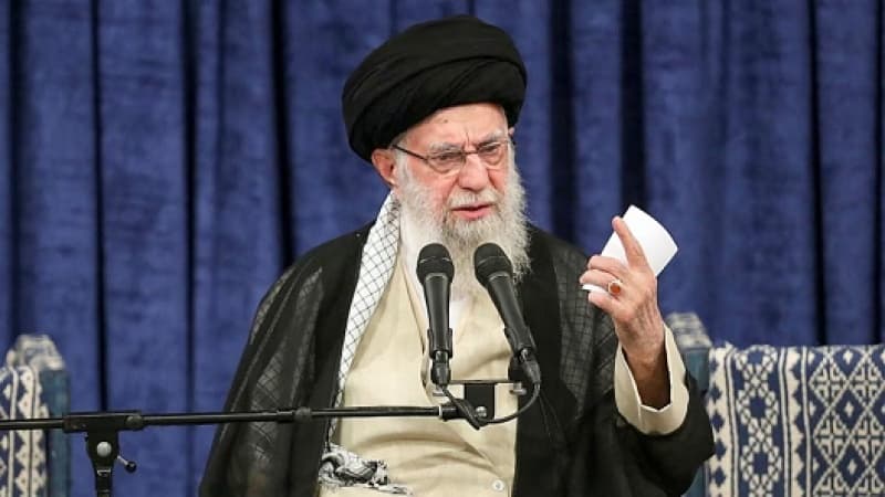 Iran’s leader defends strikes on Israel in rare public speech 