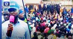 Edo Deputy Gov-Elect, APC youth keep watch over INEC HQ in Benin