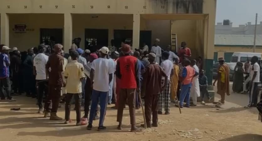 Vigilantes with sticks, local swords provide security as police shun Kano LG poll
