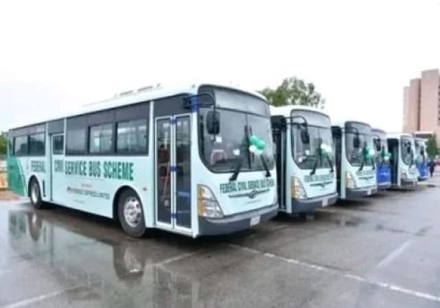 FG begins free CNG bus service in Abuja