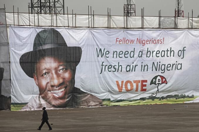 2027 Presidency: Jonathan?s campaign posters flood Kano