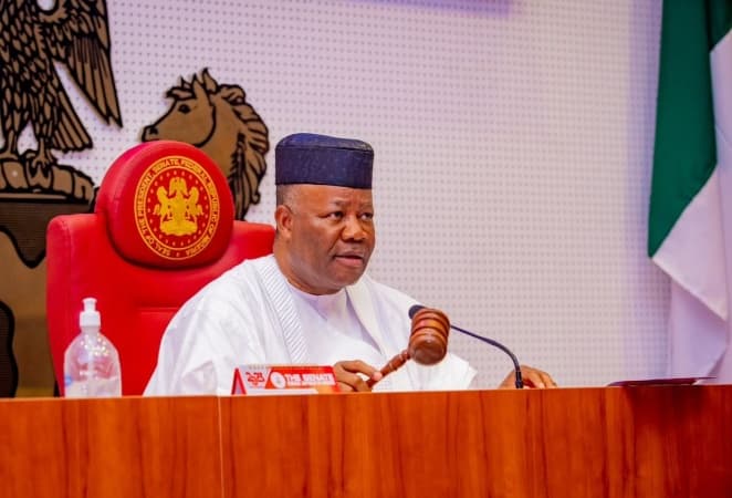 Tax bills not withdrawn, senate not intimidated ? Akpabio