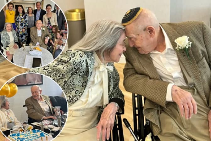 World record, as 102 years old man marries 100-year-old lover