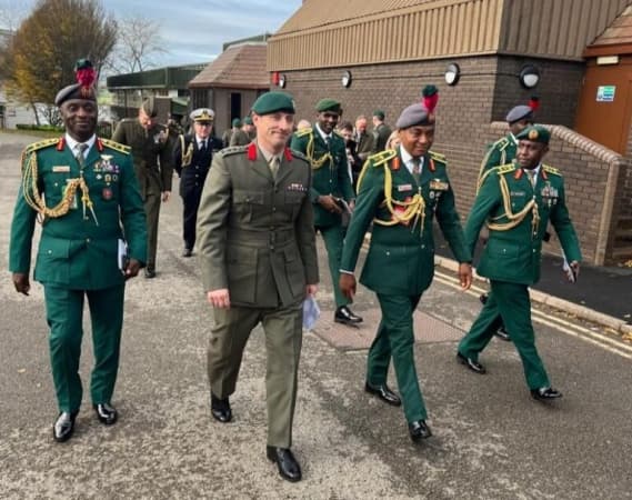 NDA cadets make history at Royal Marines, UK