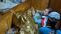 Girl, 11, rescued in Med after three days clinging to tyre tubes 