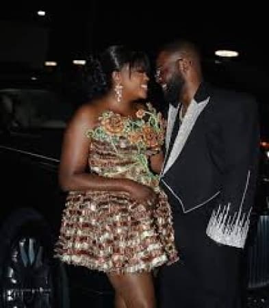 Funke Akindele, Falz heat up movie premiere with sizzling kiss