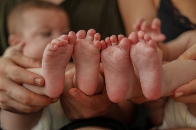 5 countries with the most twin babies 