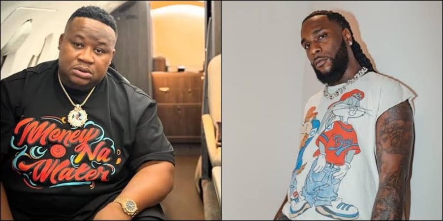 Burna Boy, Cubana Chief Priest fight dirty online