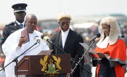 John Mahama sworn in as 14th President of Ghana, Jane Okopu-Ayemang as first female VP