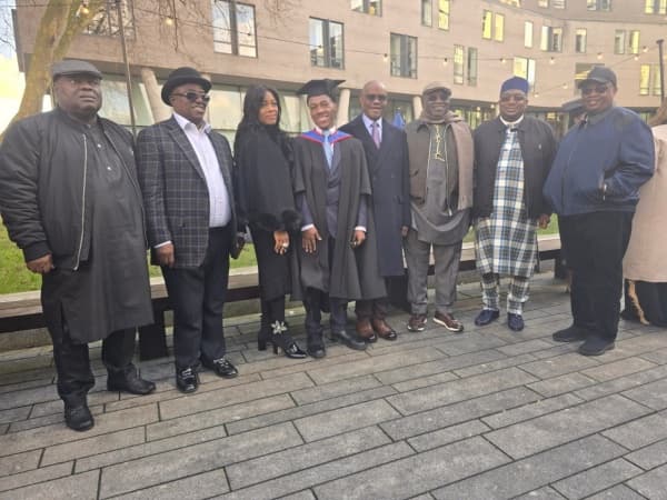 Top Nigerian politicians storm London for Wike’s son’s graduation from Queen Mary University + PHOTO