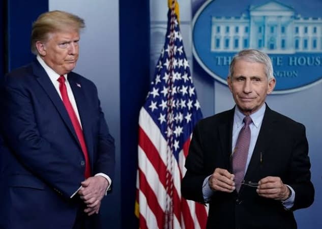 Trump revokes security protection for Covid adviser Fauci 