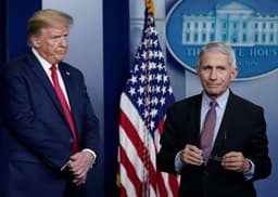 Trump revokes security protection for Covid adviser Fauci 