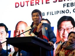 Ex-Philippine leader Duterte suggests killing senators in a bomb blast