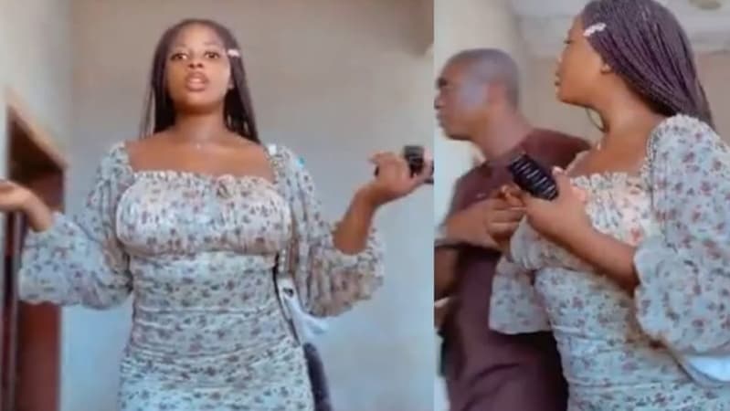 Expelled UNIZIK student visits lecturer with parents, siblings, others to tender apology