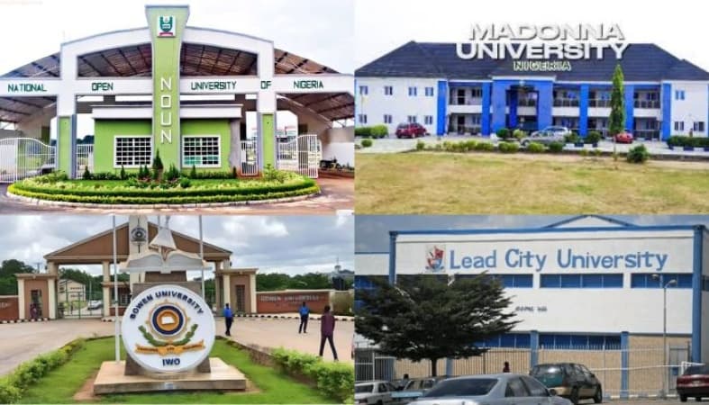 List of Nigerian universities offering admission without JAMB UTME