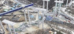 4 killed, 6 others injured as bridge under construction collapses in South Korea
