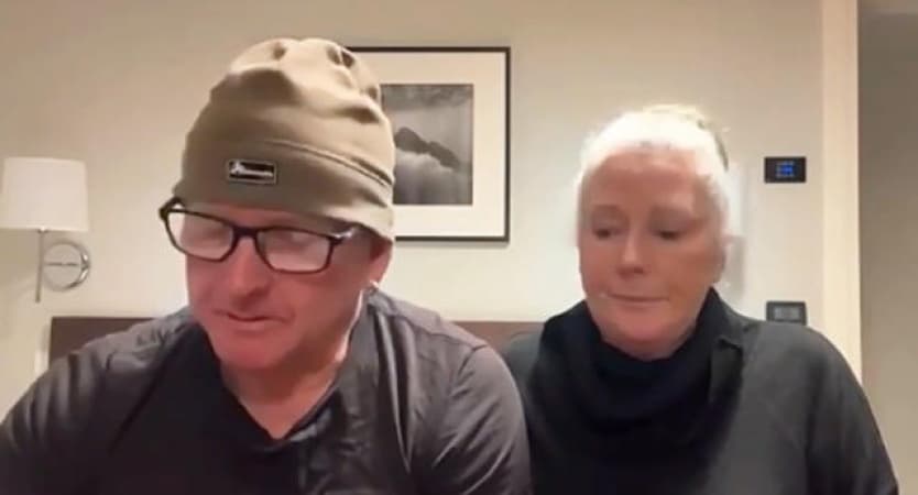 Couple’s trauma after body placed next to them on flight