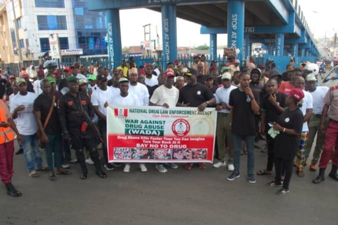 A million people in Oyo State abuse illegal drugs — NDLEA