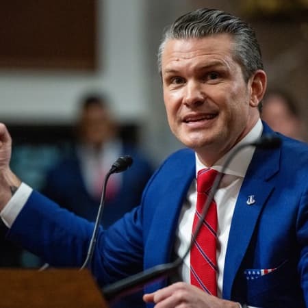 US defense secretary criticized for bringing wife to high-level military meetings