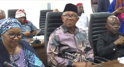 Obi, Otti lead LP members to INEC HQ, want Usman recognised as Chair
