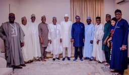 APC ‘retaliates’ as Ganduje leads delegation on visit to Buhari