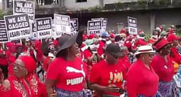 Again, women protest against emergency rule in Rivers