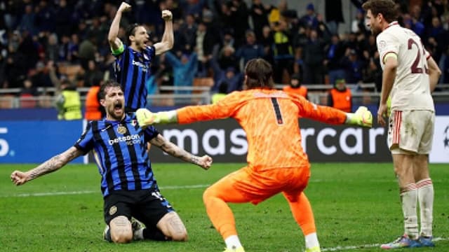 Inter edge out Bayern to reach Champions League semis