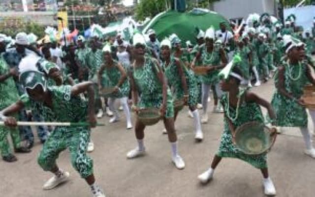 Children, PWDs dazzle in procession at Lagos Fanti Carnival
