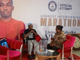 Nigerian journalist sets new Guinness World Record