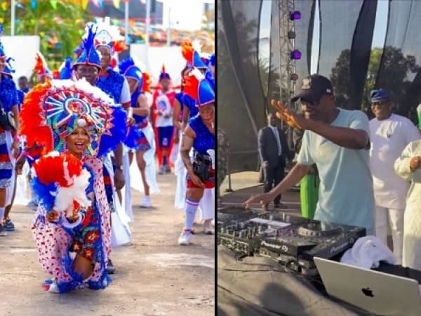 Sanwo-Olu thrills audience with DJ skills at Lagos carnival