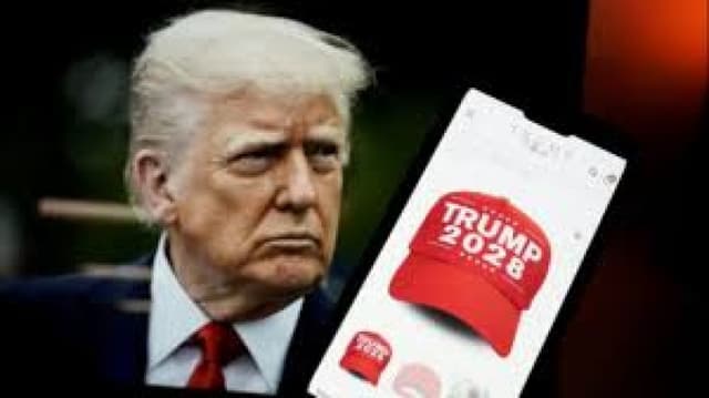 Trump begins selling 2028 apparel online, reinforcing previous comments of wanting 3rd term in office