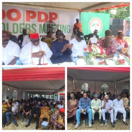 Ighodalo urges Edo PDP to stay strong, says he's focused on reclaiming mandate