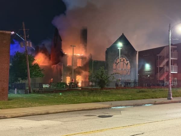 Fire destroys historic US church with ties to Martin Luther King and Civil Rights Movement