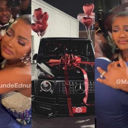 Davido gifts Chioma G-Wagon on 30th birthday